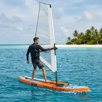 Pripučiamas SUP lenta su burės TRITON 330 x 76 x 15 cm Mėlyna
