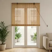 Roletas Ruda 90 x 220 cm Bambukas