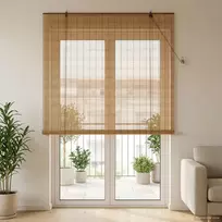 Roletas Ruda 130 x 220 cm Bambukas