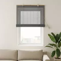 Roletas Pilka 60 x 160 cm Bambukas