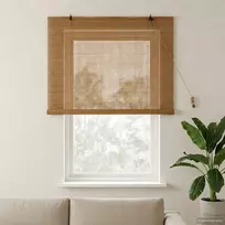 Roletas Ruda 130 x 160 cm Bambukas