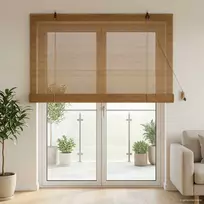 Roletas Ruda 130 x 220 cm Bambukas