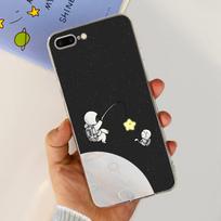 Apple iPhone 5 5S SE dėklas Mielas dažytas viršelis Skaidrus silikoninis minkštas TPU telefono dėklas iPhone SE 2020 2022 iPhone5 Fundas Coque iPhone SE 2022