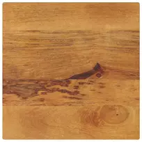 Stalviršis, 60x60x2,5cm, mango medienos masyvas, kvadratinis