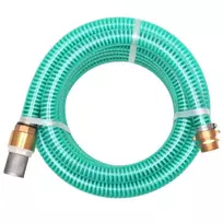 Siurbimo žarna su žalvarinėmis jungtimis, 4 m 25 mm, žalia