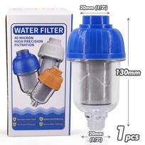 40 mikronų pirminis filtras 1/2  sodo čiaupo filtras Įmontuotas 316 nerūdijančio plieno tinklelis Virtuvės vonios nuosėdų filtras 1pcs red