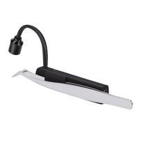 LED blakstienų lempa 1W 395nm Greitam klijų stingdymui ir nešiojami pincetai blakstienų priauginimui juoda