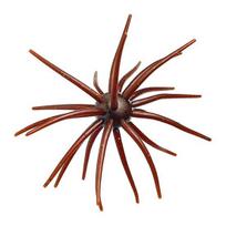 9CM/2.8G 11CM/8.7G TPE Bionic Sea Urchin Lure Floating Simulation Sea Urchin Artificial Bait Saltwater Shore Dice Fishing Soft Lure Bass Fishing Small