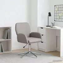 Sukamasis darbo kėdė 54 x 58 x 90 cm Taupe Audinys
