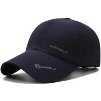 Unisex Breathable and quick drying Snapback Baseball Caps Spring and Autumn Outdoor Adjustable Casual Hats Sunscreen Hat tamsiai mėlyna