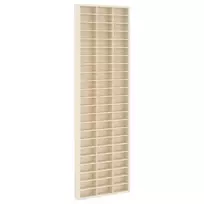Sieninis vitrina Smėlio 30 x 4,5 x 96 cm Apdirbta mediena