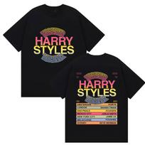Harry Styles 2026 Tour Concert Theme Pattern Printed TShirt for Unisex  Hip Hop Clothing for Streetwear S
