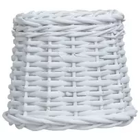 Lempos gaubtas, baltos spalvos, 25x17cm, pintas