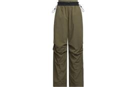 Adidas Originals Woven Sweatpants Women's Strata Olive Green IZ1529 XL