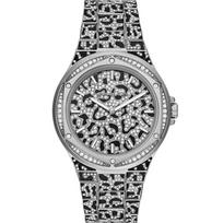 Michael Kors MK7408 Gyvūnų Pavé Dvispalvis Moteriškas Laikrodis 43mm sidabras