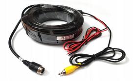 10 M Kabel Połączeniowy Do Kamery 4-Pin / Rca Monitora