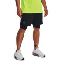 Under Armour Vanish Woven 2in1 Sts Black/ Black/ Pitch Gray - Dydis S (1373764-002 Šortai)