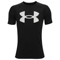 Under Armour Tech Big Logo Ss Black - Dydis XL (1363283-001 Marškinėliai)