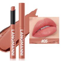 LANGMANNI Twelve-Color Rotating Semi-Matte Lipstick with Slanted Tip 2g/0.07oz