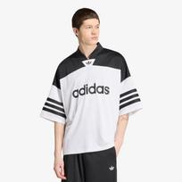 adidas Adicolor Oversized American Football Jersey White/ Black - Dydis XL (KR1403 Marškinėliai)