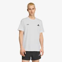 adidas Run Essentials Graphic T-Shirt White - Dydis M (KS2501 Marškinėliai)
