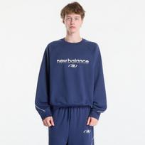 New Balance Trackside French Terry Crew Nb Navy - Dydis L (MT62N5SYNNY Džemperiai)