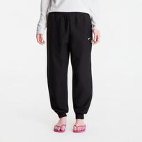 Nike Studio Fleece Heavyweight Women's Oversized High-Rise Joggers Total Black/ Sail - Dydis S (IO2109-001 Kelnės)