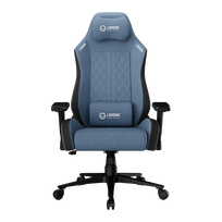 LORGAR CHA41, Ergonomic Gaming Chair Advanced, premium anti-stain fabric, Blue