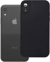 OEM dėklas, skirtas iPhone XR matinis 2.0 juodas