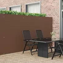 Sodo tvora, dvipusė, ruda, 1,8x3 m, PVC