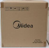 SALE OUT. Midea MAD1100DADK Air fryer digital,Two-zone cavity, 6.4L + 4.4L | SALE OUT. Midea Two Zone Airfryer | MAD1100DADK | Power 1850 W | Capacity 4.4/6.4 L | Rapid Air technology | Black | USED, DIRTY, SCRATCHED ON TOP MAD1100DADKSO | 2000001400449