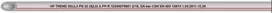 Hewlett Packard (HP) Vamzdis HP Trend, 16x2,7mm, PN20