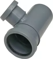 Pipelife Vidaus kanaliz. trišakis PP HT 50x50/88°, pilkas
