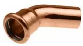 Varinė pres. alkūnė KAN-therm, d.22x45°, v/i