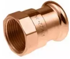 Varinė pres. jungtis su vidiniu sriegiu KAN-therm, 22 x 1/2"