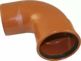 Pipelife Lauko kanaliz. PVC alkūnė 110/87°