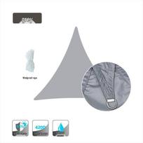 Large Outdoor Triangular Tarp: Thickened Waterproof Oxford Cloth for Sun & Wind Protection in Camping or Market Areas Standard