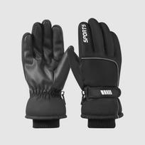 Comfortable Thermal Snowboard Custom logo Outdoor Men Anti-slip Winter Thicken Ski Gloves Free juoda