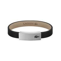 LacoSte Men S Leather Bracelet Steel Decoration 2040110