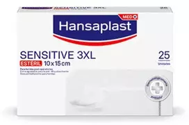 Hansaplast Sensitive 3XL 5 Dressings