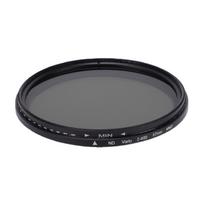 62mm Variable ND2 ND400 ND Lens Filter for DSLR Mirrorless Camera Lens Adjustable Neutral Density Filter with Storage