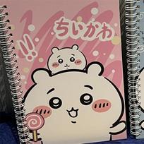 Kawaii Chiikawa A5 Spiralinis sąsiuvinis Pratybų sąsiuvinis Užrašinė Dienoraštis Mokyklos Mokinio Raštinės Reikmenys Atgal į Mokyklą Vaikų Dovana