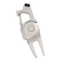 High Quality Multi-Functional Golf Divot Repair Tool with Bottle Opener and Brush Made of Durable Zinc Alloy Low MOQ