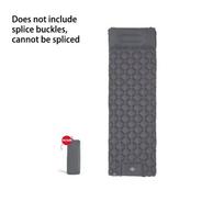 Portable Single Size Air Mattress Travel Bed Sleeping Pad with Pillow for One Person Outdoor Camping Backpacking Logo Custom 190x60x5cm
