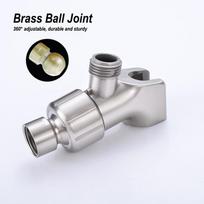 Daispray Booster Handheld Shower Head Bathroom Shower Filter Shower Head Spray Shower Head Nickel Brushed Set Accessory (as the picture,ABS Plastic)