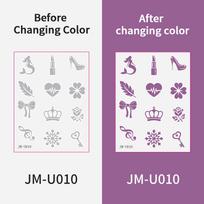 OEM/ODM UV Color Changing Tattoo Sticker - Solar Reactive Temporary Tattoo, Sunscreen/UV Test Sticker, Water Transfer Skin Art
