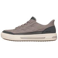 Skechers ArchFit Arcade Cozyfit Charming Days Men Taupe Slip On Sneakers 183227-GRY 39.5