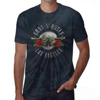 Guns N' Roses Los Angeles Official Tee T-Shirt Mens S black