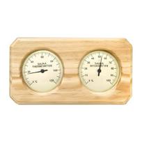 Elegant Wood Temperature And Dampness Device For Sauna Rooms Visible Readout In All Conditions 1