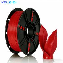 KELEIDI Factory PETG PLA ABS Filament 1.75mm 1kg(2.2lbs) Dimensional Accuracy Probability +/- 0.02 mm 3D Printers ABS&3D Printing Filaments&ABS raudona